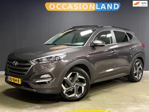 Hyundai Tucson 1.6 T-GDi Premium|PANO|DODEHOEK|CRUISE|LEDER|STOELV|VENTILATIE|DAB|BLUETOOTH|CAMERA|S