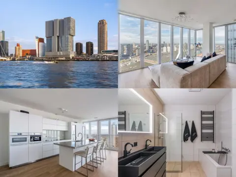 Woning aan de Wilhelminakade te Rotterdam