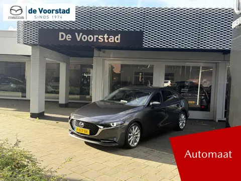 Mazda 3 2.0 e-SkyActiv-X Mild Hyb. 180PK Luxury Automaat | leder | Ned. auto | dealer onderhouden