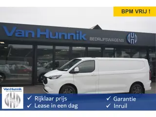 Ford E-Transit Custom 340L 218PK 71KWH Limited AUT BPM VRIJ!! Navi, ACC, 360° Cam, 17" LM!! NR. EC06