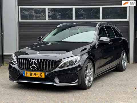 Mercedes-Benz C-klasse Estate 300 AMG Line Pano, Burmester, Camera, HUD, Memory Stoel