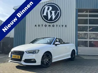 Audi A3 Cabriolet 2.0 TDI S-line / Aut /Sport leder / Bi-Xenon / Stl verw / Navi / Top onderhouden!