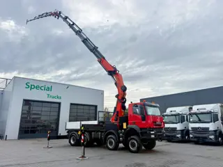 Iveco Trakker 450 AD410T45W 8x8 / Euro 5 / Palfinger PK72002E + PJ170E / Lier / Slechts 82.634 km