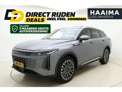 Omoda 9 Premium Hybride 537 PK Automaat | NIEUW MODEL | DEMO | Mat lak | Schuif/kanteldak | Lederen 