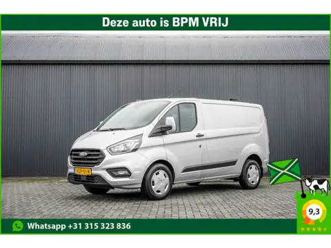 Ford Transit Custom 2.0 EcoBlue L1H1 | Automaat | 3-Zits | Camera | Carplay | Cruise | PDC | Airco |