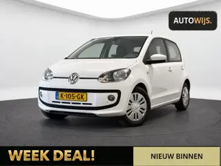 Volkswagen Up! 1.0 move up! BlueMotion|NAVI|AUT|STOELVERW|5-DEU|GOED ONDERHOUDEN