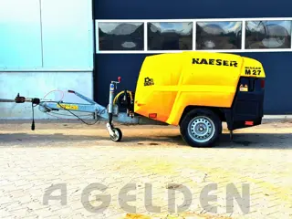 Kaeser M27 PE- Kubota 2,7 m3 - min 7 Bar 18 kW (bj 2017)