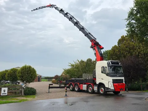 Volvo FH540 8x2 KRAANWAGEN FASSI 1450 TECHNO (145TM) JIB LIER TOP! TREKKER/BAKWAGEN!! DK1317