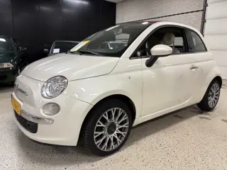 FIAT 500C 1.4 Sport Cabriolet Airco Leder Parelmoer Dak werkt 