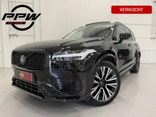 Volvo XC90 T8 Recharge AWD R-Design PANO/LUCHTVERING/TREKHAAK/SOH 98%/H&K/MEMORY/ZWART LEER/GOOGLE/C