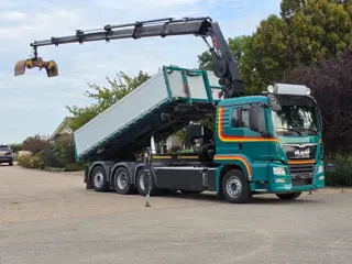 MAN TGS 35.500 8x4 KRAAN/CONTAINER/KIPPER!! AFSTANDSBEDIENING! DK1318