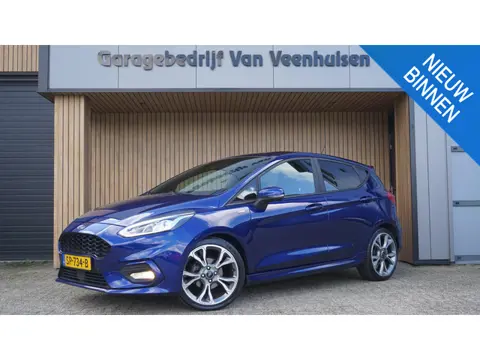 Ford Fiesta 1.0 EcoBoost 101pk 5Drs ST-Line LED 18inch Stoel/Stuurwiel V.W. *Deep Impact Blue Pearl*
