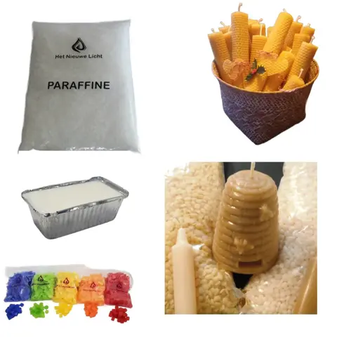 diverse was soorten kaarsen maken