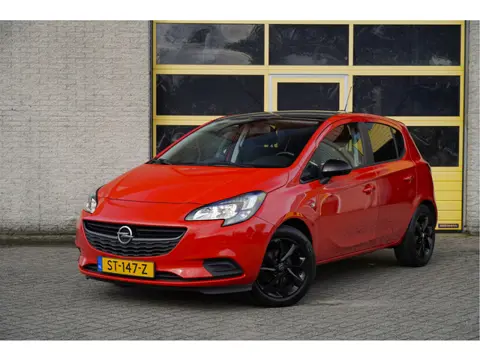 Opel Corsa 1.4 5drs Black Edition BJ2018 Lmv 16" | Led | Pdc | App-Connect | Navi | Airco | Cruise c
