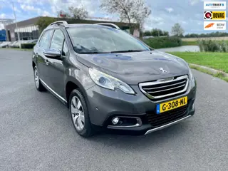 Peugeot 2008 1.2 PureTech Active, Cruise, Pdc, Navi, Lmv, Half leder, Climate control, Goed oh, Mooi