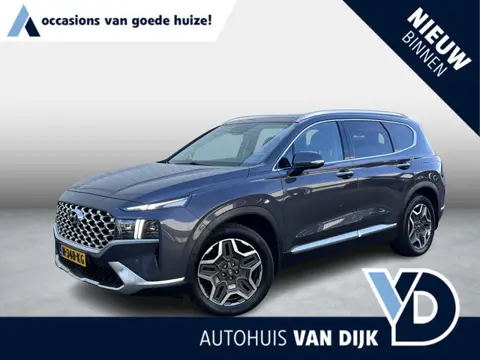 Hyundai Santa Fe 1.6 T-GDI PHEV Premium Sky 7p. Leder / panoramadak / stoelverw./koeling / aut.parke