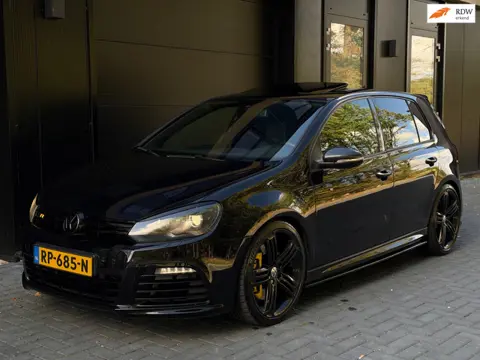 Volkswagen Golf 2.0 R 4-Motion SCHUIFDAK/350PK/LEDER/MAXTON/DOWNPIPE/KLEPSYSTEEM/ALARMKLASSE 3/APK 1
