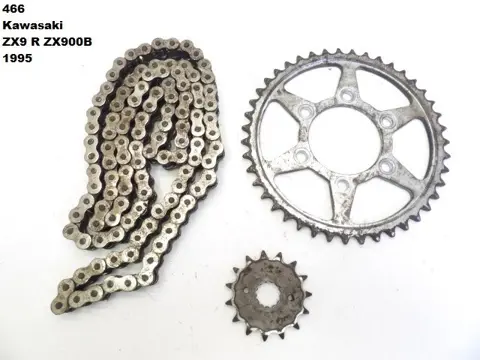 KETTING EN TANDWIELEN SET Kawasaki ZX 9 R 1994 - 1997