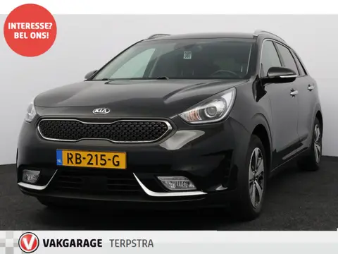 Kia Niro 1.6 GDi Hybrid DynamicLine/ Automaat/ Half-Leder/ Apple + Android/ Lane-Assist./ Camera/ Na