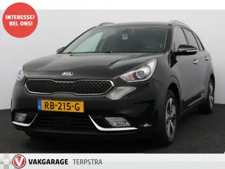 Kia Niro 1.6 GDi Hybrid DynamicLine/ Automaat/ Half-Leder/ Apple + Android/ Lane-Assist./ Camera/ Na