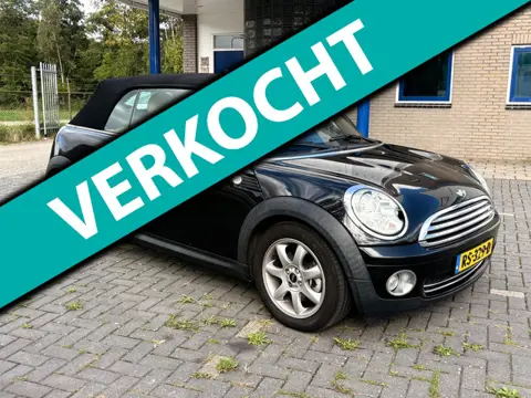 Mini Cabrio 1.6 Cooper/Leder/Stoel verw./Nieuwe Dak/Goed onderhouden