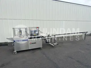 Ulma PV-350 LSHI flowpackmachine met toevoerband