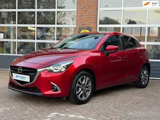 Mazda 2 1.5 Skyactiv-G GT-M, Automaat, Navi, Camera, Head up, Cruise, Keyless, Stoelverw.