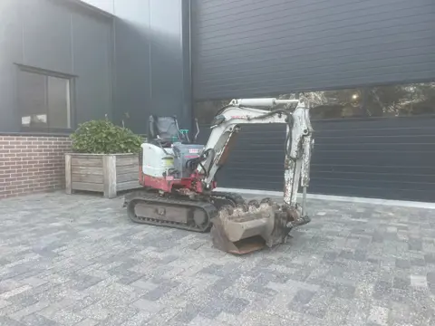 Takeuchi TB108 Minigraver mini graafmachine- Kubota Hitachi Bobcat