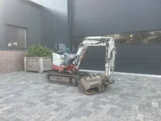 Takeuchi TB108 Minigraver mini graafmachine- Kubota Hitachi Bobcat