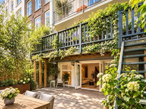 Woning aan de Spaarndammerstraat te Amsterdam