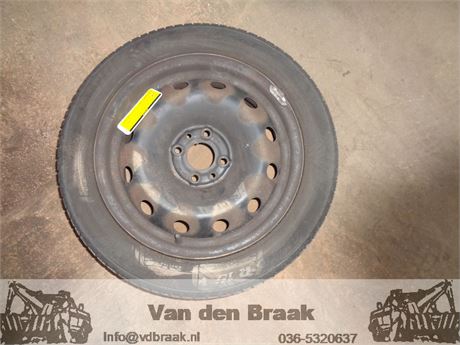 Ford Ka 2008-2016 Reservewiel staal 15 inch