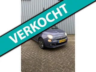 Fiat 500 1.2 Lounge/airco/half leder/alcantara/ mooie uitvoering