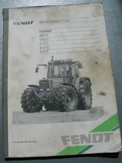 Manual Fendt 509 / 510 / 511 / 512 / 514C