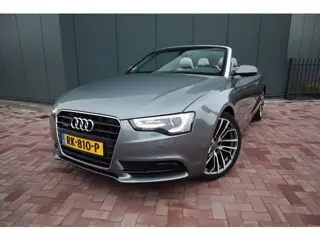 Audi A5 Cabriolet 3.0 TDI Pro Line S Automaat Sportstoelen Camera Nekverwarming Afneembare Trekhaak.