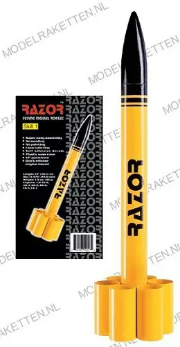 Modelraket - Razor (Custom Rockets-USA) - Raket