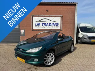 Peugeot 206 CC 1.6-16V Roland Garros CABRIO AIRCO LMV LEER NAP! APK 03-04-2027