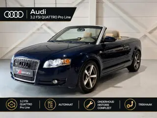 Audi A4 Cabriolet 3.2 FSI quattro Pro Line |LEDER|Automaat|Trekhaak|