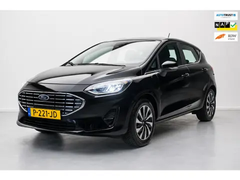 Ford Fiesta 1.0 EcoBoost 125PK Hybrid Titanium NL-auto [ Carplay LED Draadloze Telefoonlader Parkeer