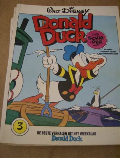 Uit de donald duck als reeks