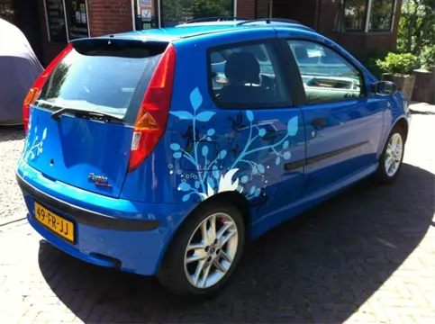 Fiat Punto 1.2 16V Sporting 6-BAK 2000 Blauw
