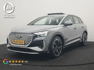 Audi Q4 e-tron 35 2x S Line 55 kWh 170pk Dealer O.H. | Panodak | Lederen Sportstoelen Memory | Adapt