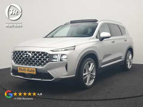 Hyundai Santa Fe 1.6 T-GDI PHEV Premium Sky 266pk Dealer O.H. | Panodak | Adaptive Cruise | Head Up 