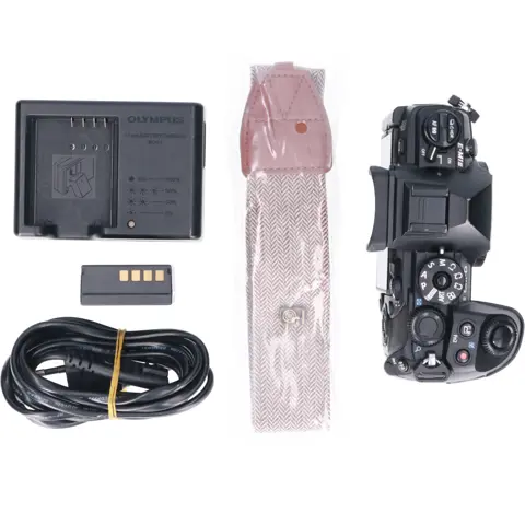 Tweedehands Olympus E-M1 Mark II Body Zwart CM0195
