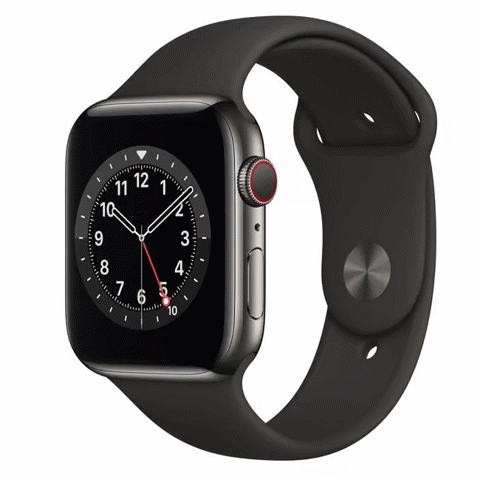 Apple Watch Series 6 44mm Cellular Stainless Steel (Simlockvrij)
