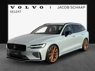 Volvo V60 T6 Plug-in hybrid AWD Plus Dark / Heico velgen / Styling kit / Black Sheep pakket / Stoel 
