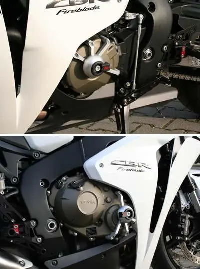 SLIDERS / VALBLOKKEN Honda CBR Fireblade 2008 - 2011