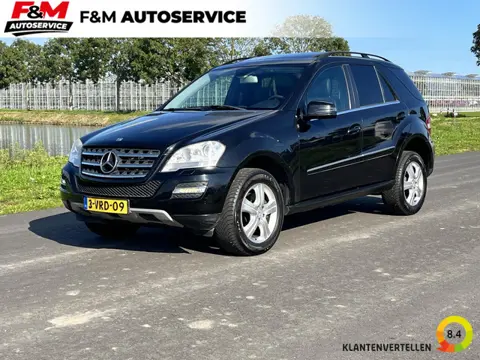 Mercedes-Benz M-klasse 350 CDI Prestige Clima, cruise, leder, stoelverwarming, schuifdak, trekhaak