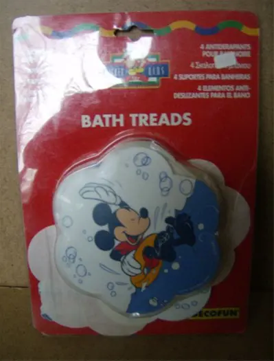 Mickey bath treads
