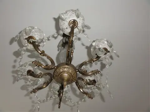 Kroonluchter van glas