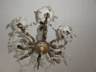 Kroonluchter van glas